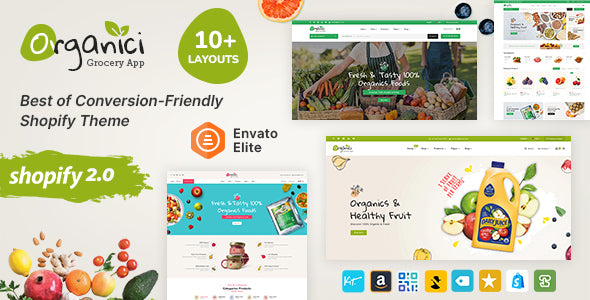 Organici – Creative Multi-Purpose Shopify Theme for Organic & Eco-Friendly Stores