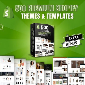 Shopify Themes & Templates Bundle with Exclusive Bonuses