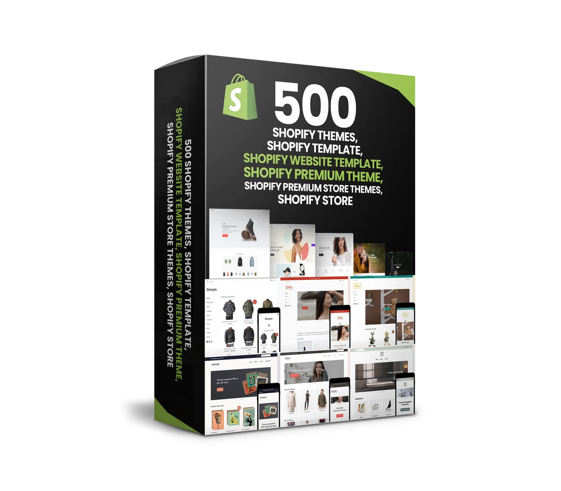 Shopify Themes & Templates Bundle with Exclusive Bonuses