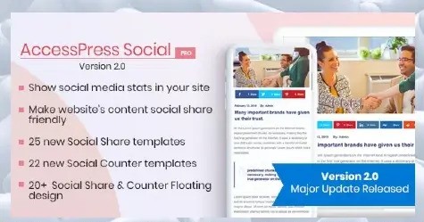 AccessPress Social Pro Plugin v2.2.1