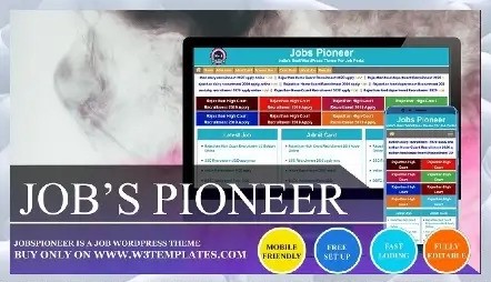 Jobs Pioneer WordPress Theme