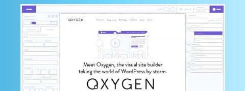 Oxigen Visual Site Builder Plugin