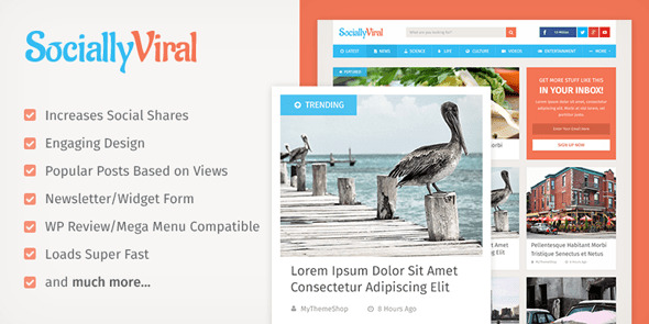 Socially Viral WP Theme v2.4.9