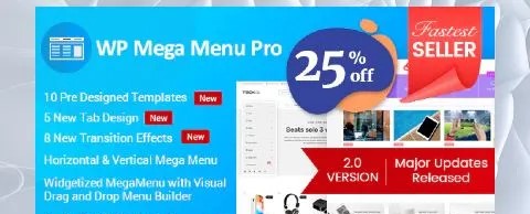 WP Mega Menu Pro Plugin v2.1.7