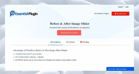 WP OnlineSupport Before and After Image Slider Pro v1.4