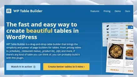 WP Table Builder Pro v1.3.16