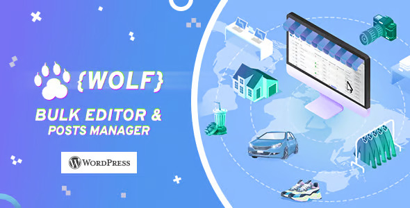 WOLF - WordPress Posts Bulk Editor and Manager Professional - Posts bulk edit