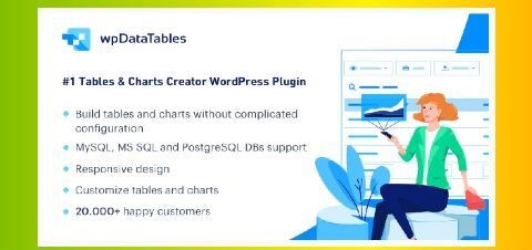 wpDataTables – Tables and Charts Manager for WordPress